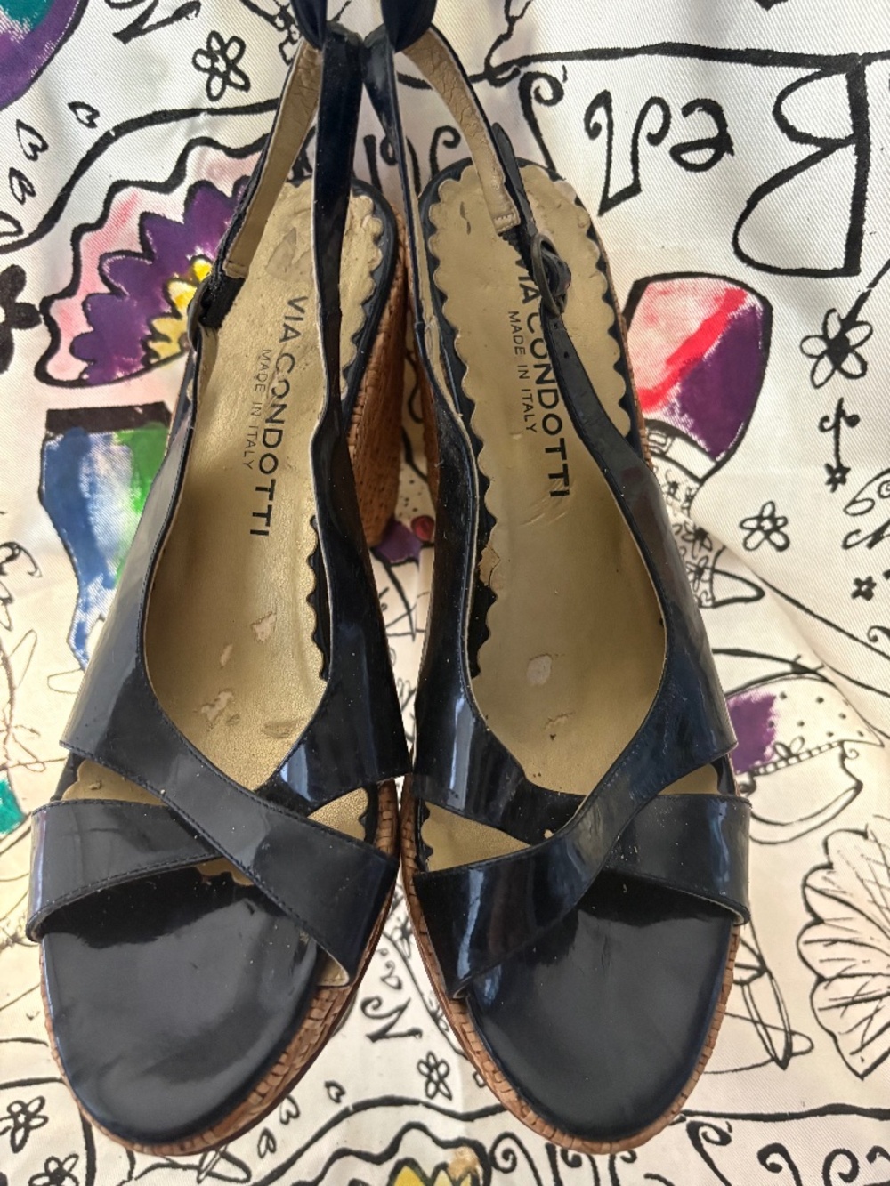 Made in Italy 🇮🇹 platform wedge